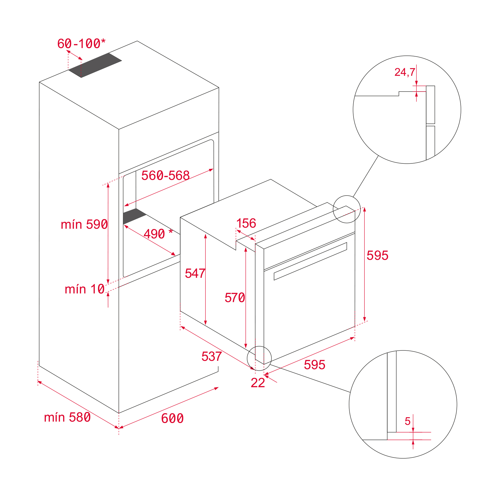 TEKA AIRFRY HSB 6466 STAINLESS STEEL